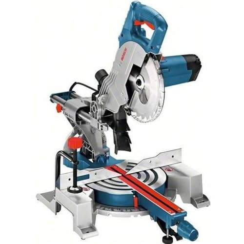 Bosch Professional Kappsäge Gehrungssäge GCM 800 SJ (Leistung 1.400 Watt, Sägeblatt-Ø: 216mm,...