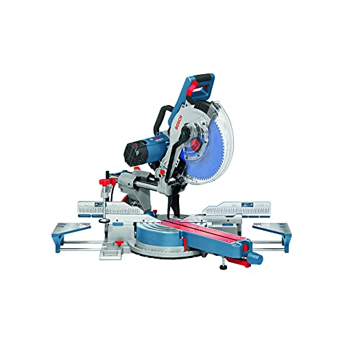 Bosch Professional Kappsäge Gehrungssäge GCM 12 SDE (Schnittkapazität 0°: 85 x 370mm, inkl....