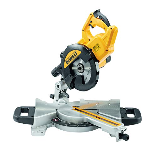 DEWALT Paneelsaege, Silber, Gelb, Schwarz, DWS774-QS - Ingletadora Telescópica 1.400 W - Ø 216 mm...*