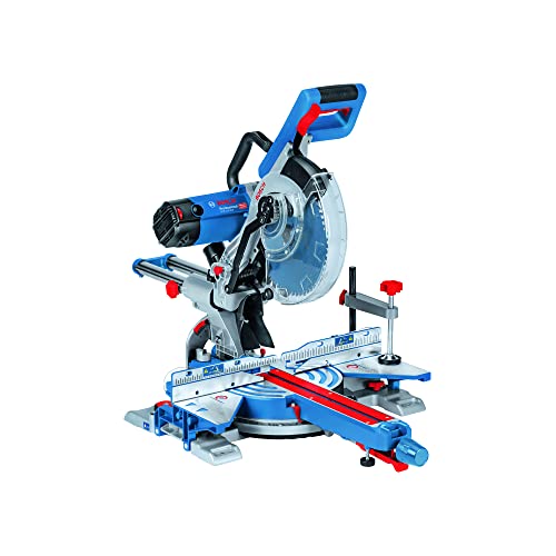 Bosch Professional Paneelsäge GCM 350-254 (1.800 Watt, inkl. 1x Kreissägeblatt Holz, Klemmschelle,...