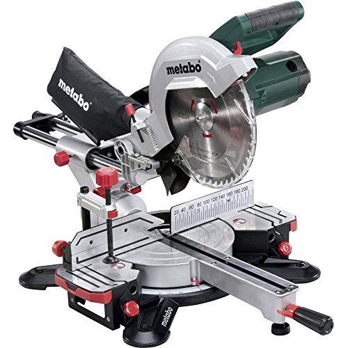 Metabo Kappsäge KGS 254 M (1450 W, mit Zugfunktion, Max. Schnittbreite 90°/45° 92 / 47 mm, Max....*